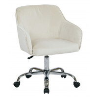OSP Home Furnishings BRL26-X12 Bristol Task Chair with Oyster Velvet Fabric